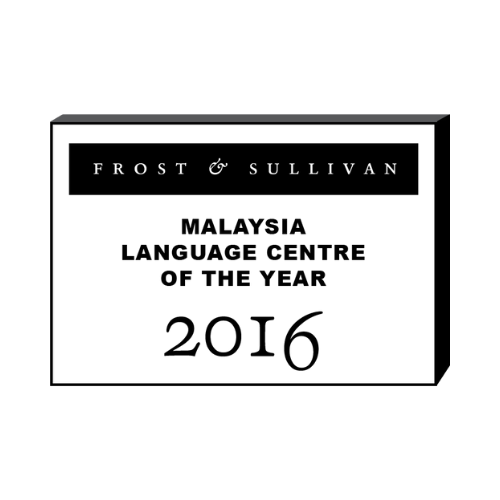 MALAYSIA EXCELLENCE AWARDS 2016 - LANGUAGE CENTRE OF THE YEAR